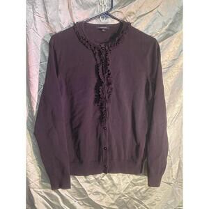 Jr Lands End Dark Navy Sweater